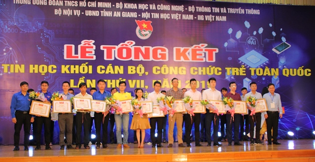 Đắk Lắk đạt 3 giải tại Hội thi Tin học khối cán bộ, công chức trẻ toàn quốc lần thứ VII-2019.