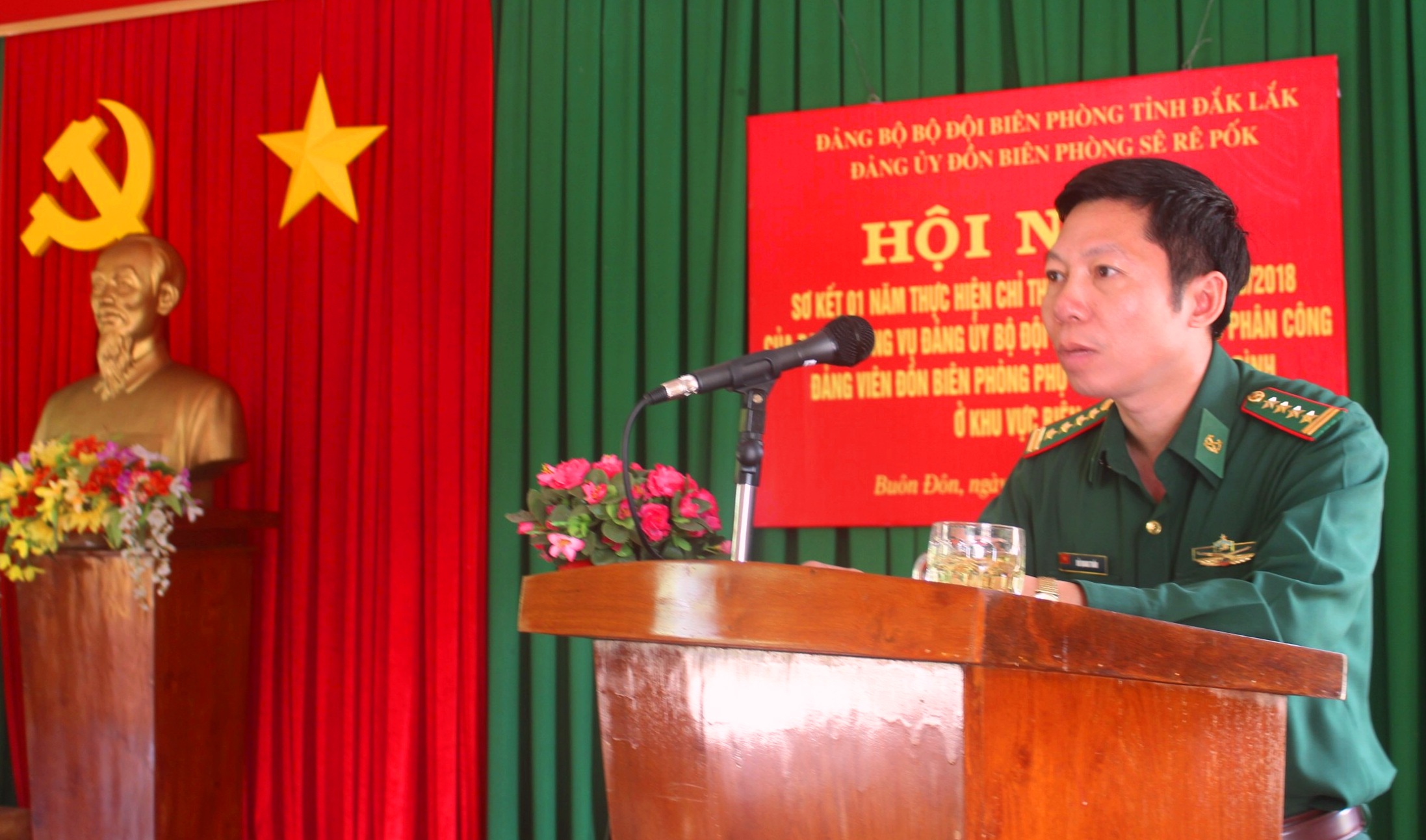 Phát huy vai trò đảng viên Đồn Biên phòng phụ trách các hộ gia đình ở khu vực biên giới tỉnh Đắk Lắk