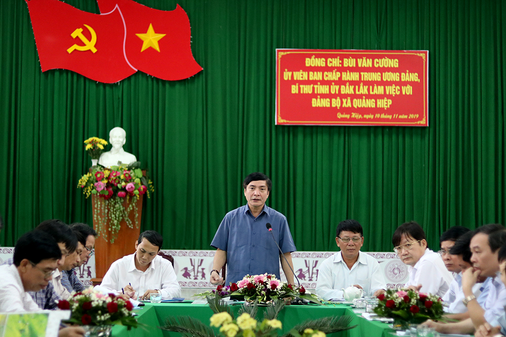 Phấn đấu đưa Quảng Hiệp trở thành xã nông thôn mới kiểu mẫu trong thời gian tới