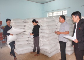 Cấp phát 53.520 kg gạo cho học sinh huyện Krông Bông