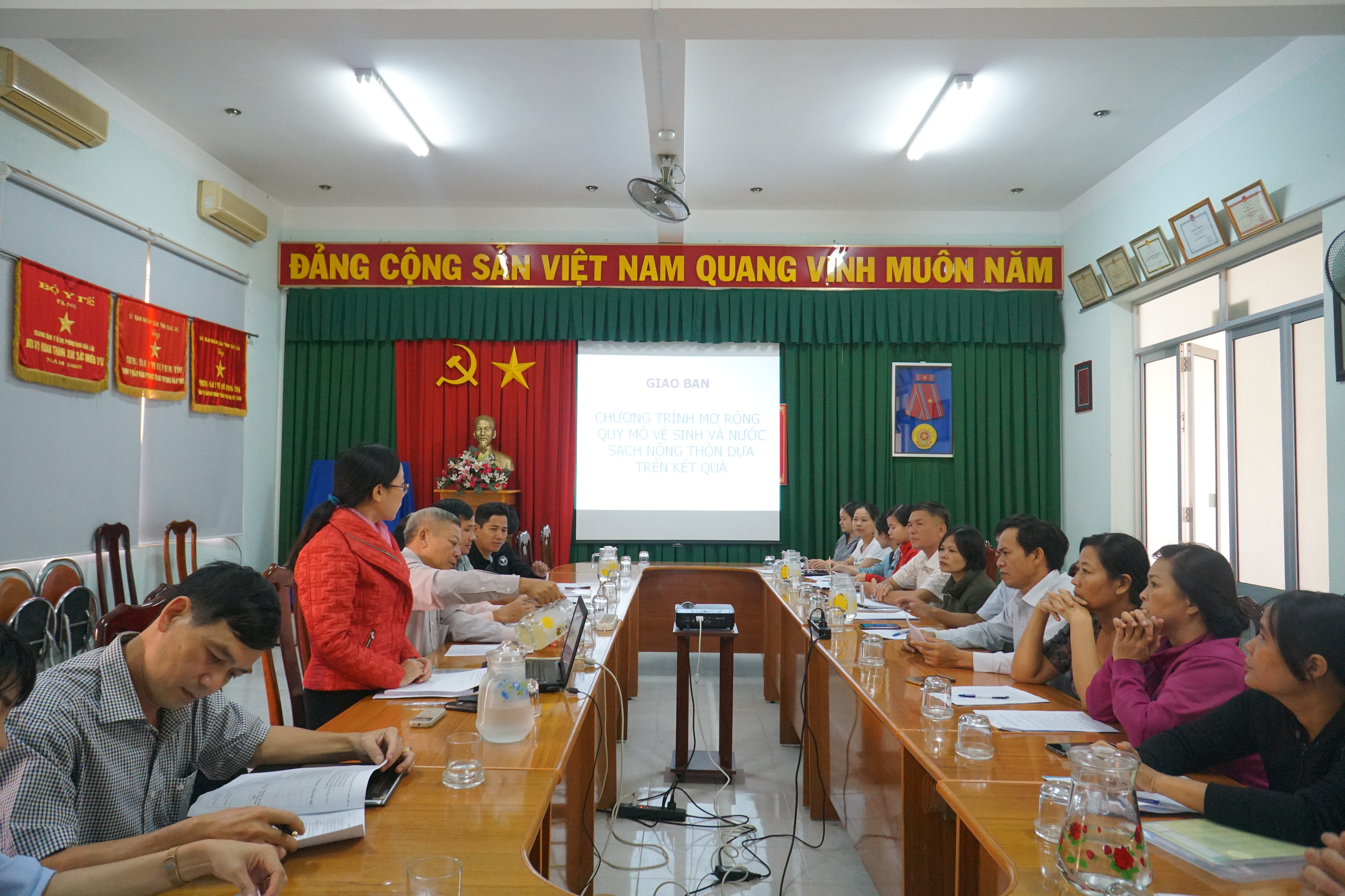 Họp giao ban Chương trình “Mở rộng quy mô và nước sạch nông thôn dựa trên kết quả” năm 2019