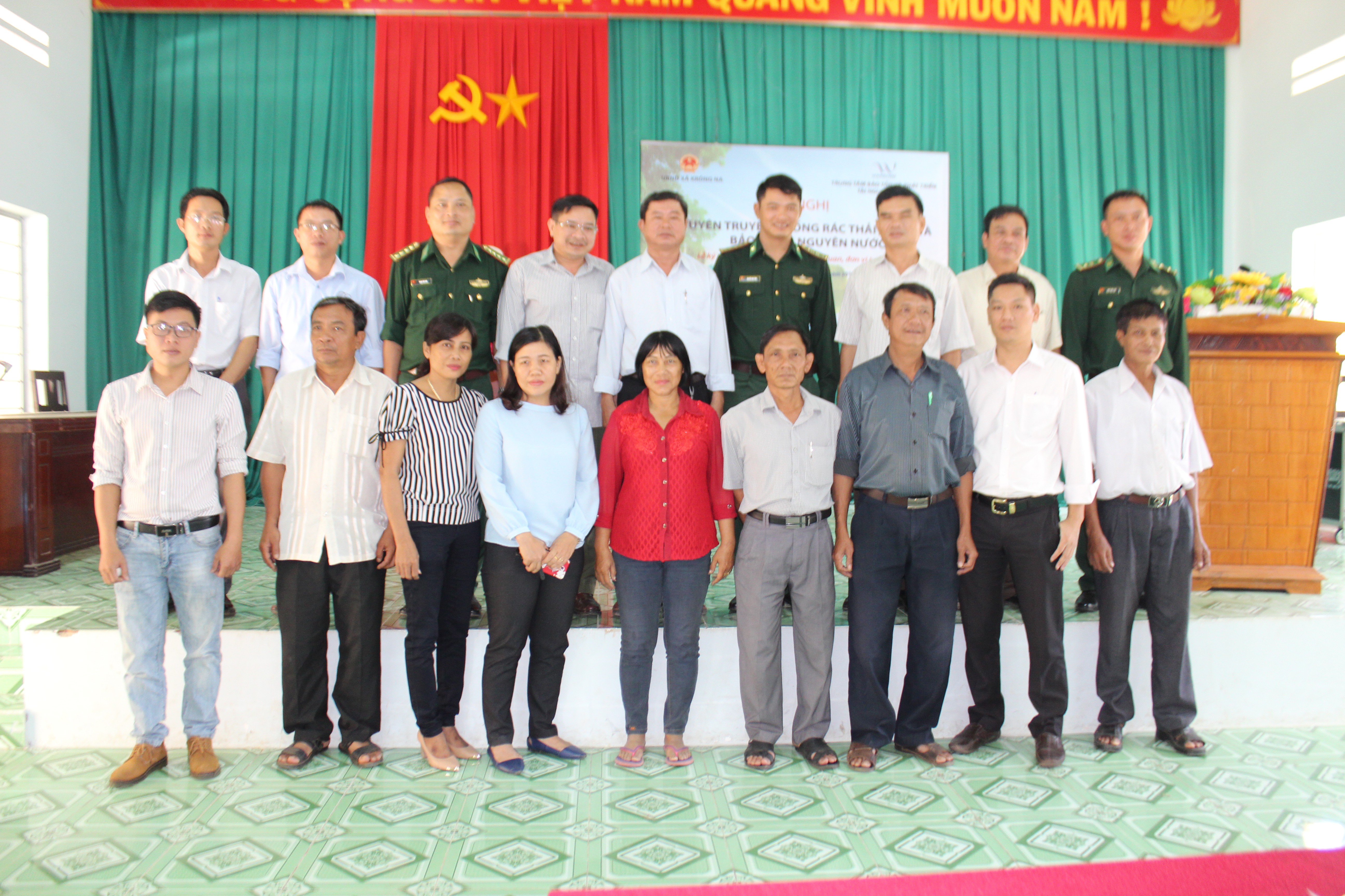 Xã Krông Na huyện Buôn Đôn tuyên truyền chống rác thải nhựa và bảo vệ tài nguyên nước