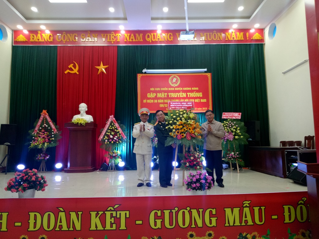Huyện Krông Năng: Gặp mặt truyền thống nhân kỷ niệm 30 năm Ngày thành lập Hội CCB Việt Nam 1989 - 2019