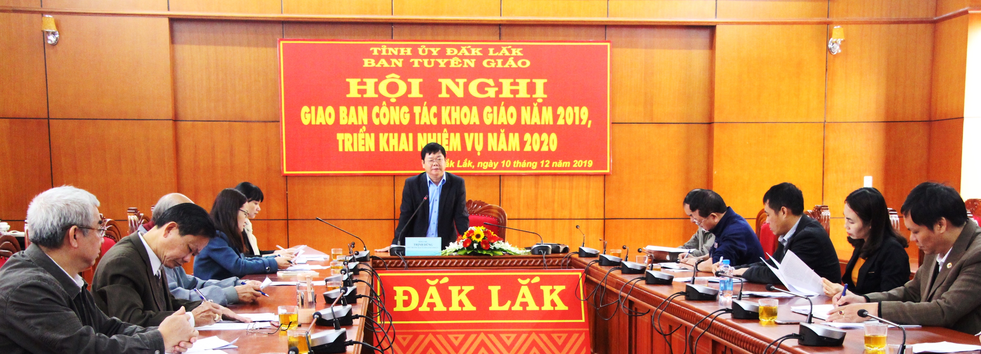 Giao ban công tác khoa giáo năm 2019, triển khai nhiệm vụ năm 2020