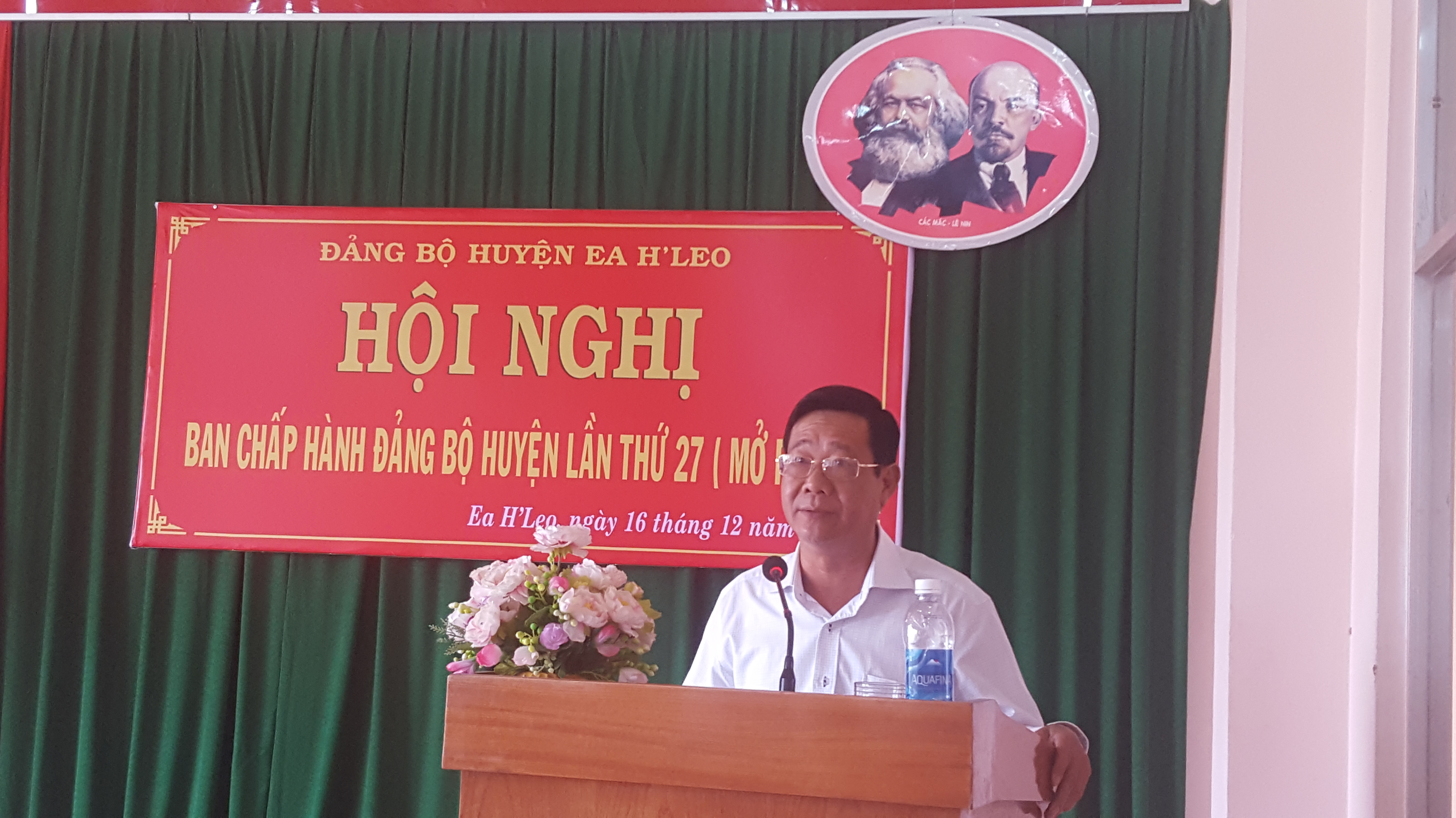 Hội nghị Ban chấp hành Đảng bộ huyện Ea H’leo lần thứ 27 mở rộng