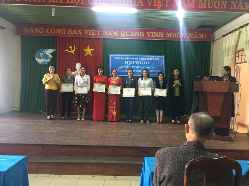 Hội LHPN huyện Krông Búk tổng kết phong trào phụ nữ và công tác Hội năm 2019