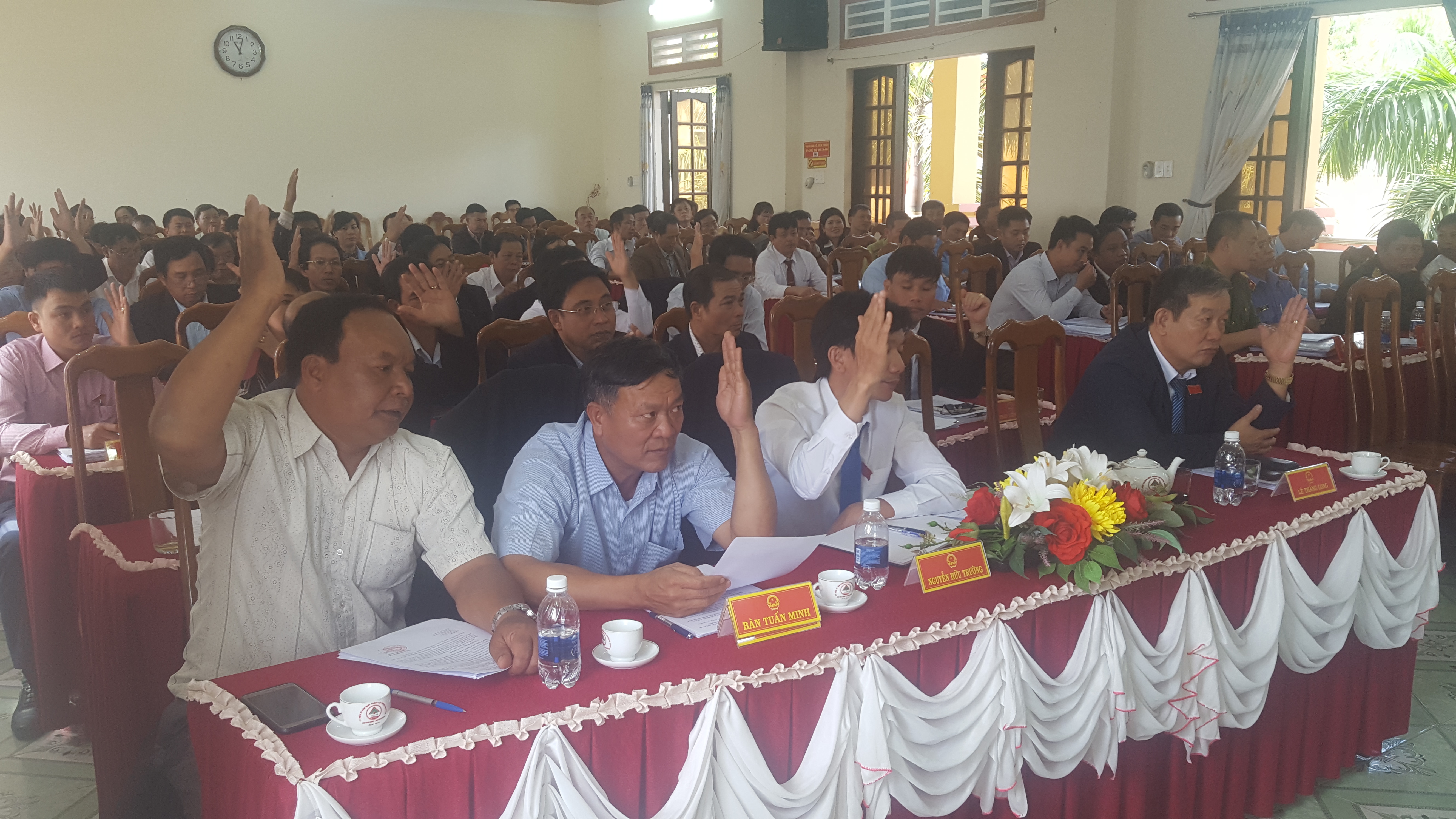 Kỳ họp HĐND huyện Ea H'leo lần thứ IX nhiệm kỳ 2016 – 2021