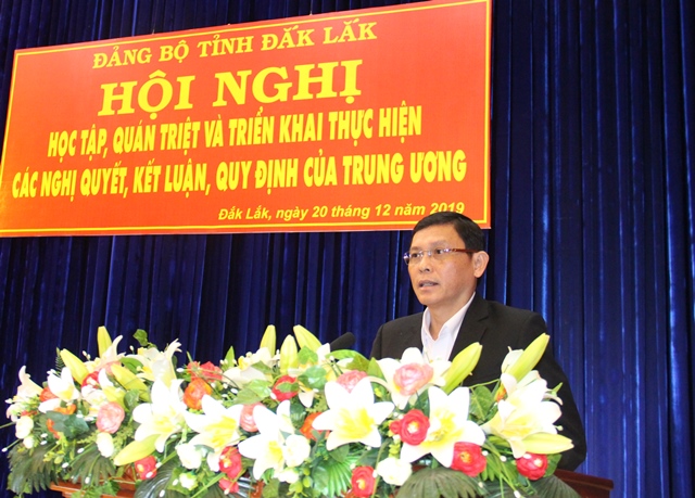 Quán triệt, triển khai thực hiện các Nghị quyết, Kết luận, Quy định của Trung ương