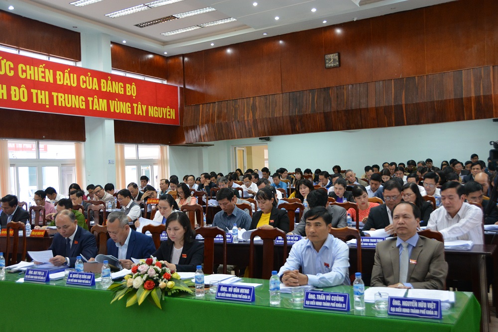 Khai mạc Kỳ họp thứ 9, HĐND thành phố Buôn Ma Thuột khóa XI nhiệm kỳ 2016 - 2021