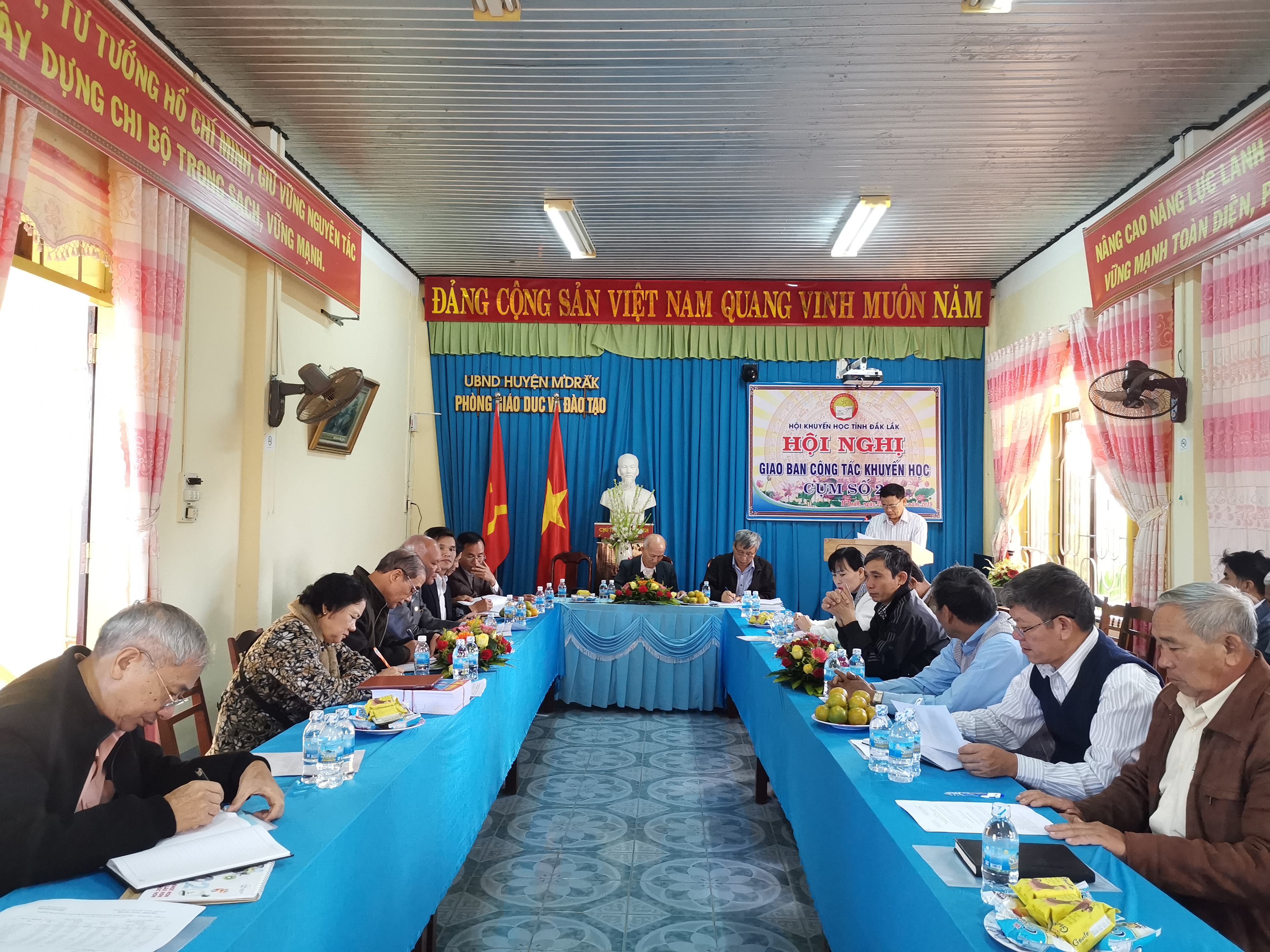 Hội khuyến học tỉnh Đắk Lắk giao ban cụm thi đua số 2 công tác khuyến học năm 2019