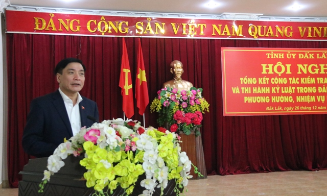 Tổng kết công tác kiểm tra, giám sát và kỷ luật trong Đảng