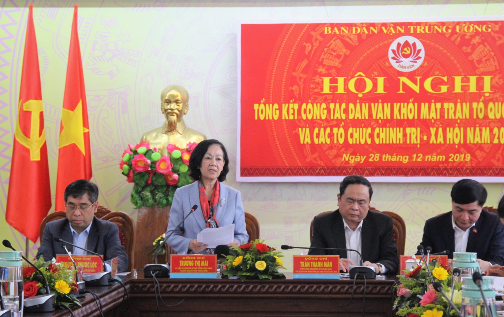 Tổng kết công tác dân vận năm 2019 của Mặt trận Tổ quốc và các tổ chức chính trị - xã hội