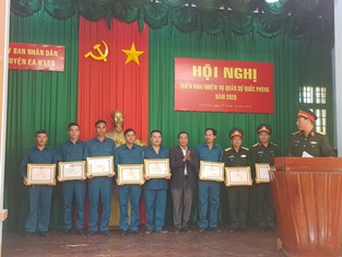 Huyện Ea H’leo triển khai nhiệm vụ Quân sự- Quốc phòng năm 2020