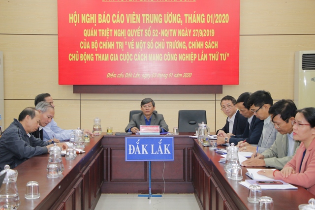 Ban Tuyên giáo Trung ương tổ chức Hội nghị trực tuyến toàn quốc tháng 1/ 2020.