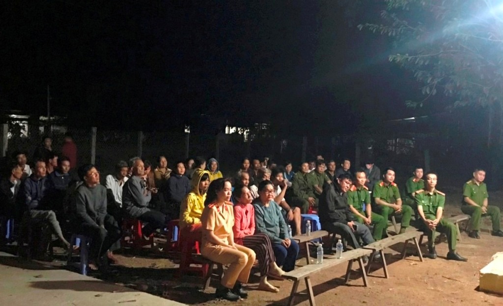 Phát động phong trào Toàn dân bảo vệ an ninh Tổ quốc tại xã Ia R’vê