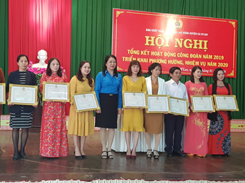 Liên đoàn Lao động huyện Ea H’leo triển khai nhiệm vụ năm 2020