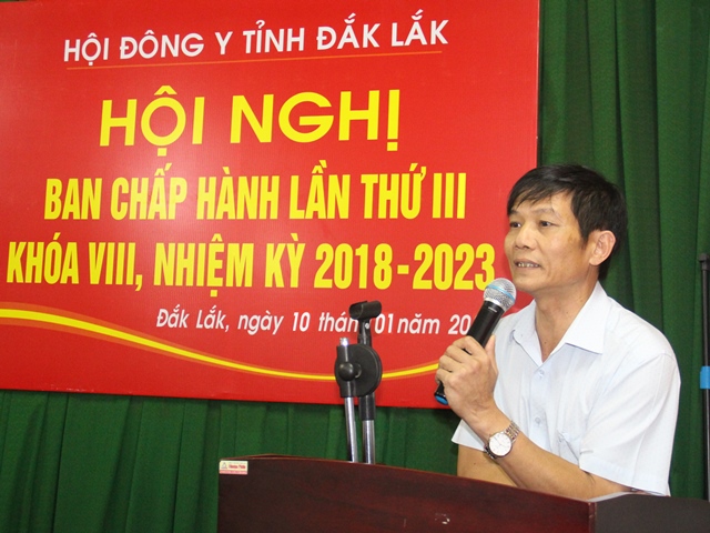 Hội Đông y tỉnh triển khai nhiệm vụ năm 2020