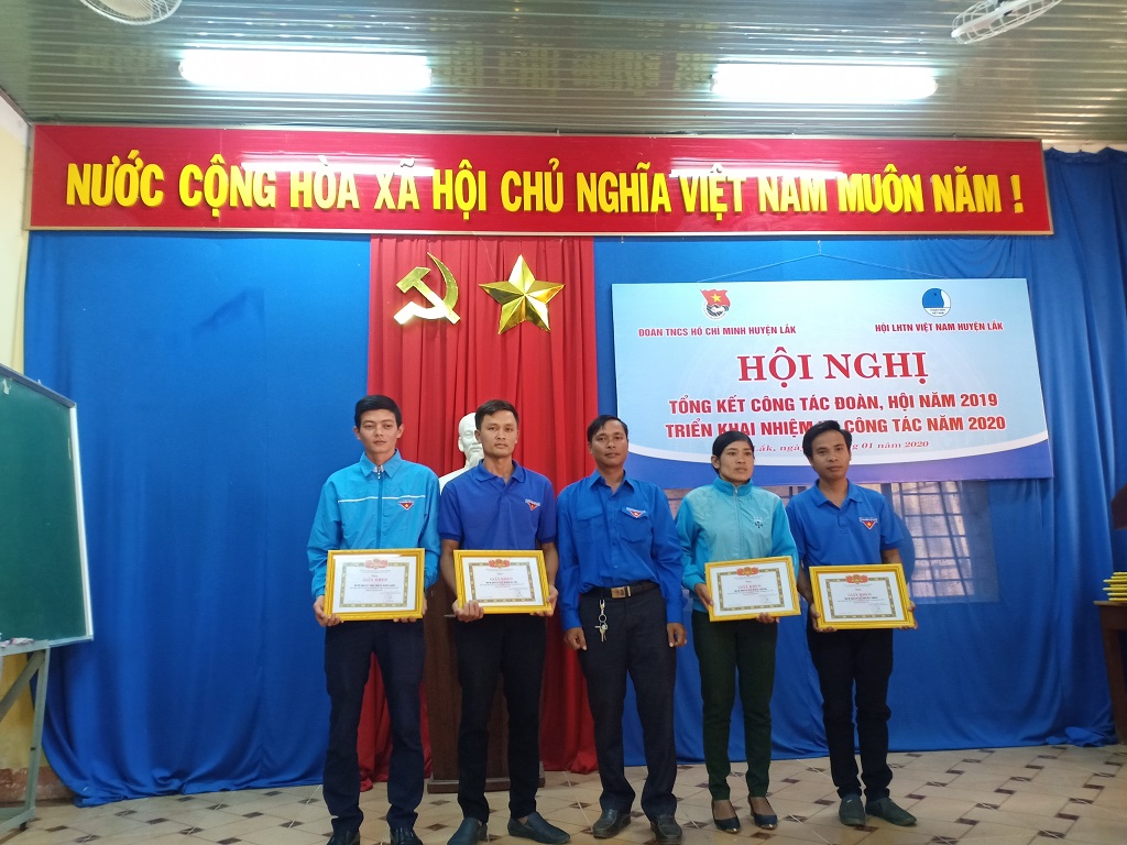 Huyện Lắk tổng kết công tác Đoàn, Hội năm 2019