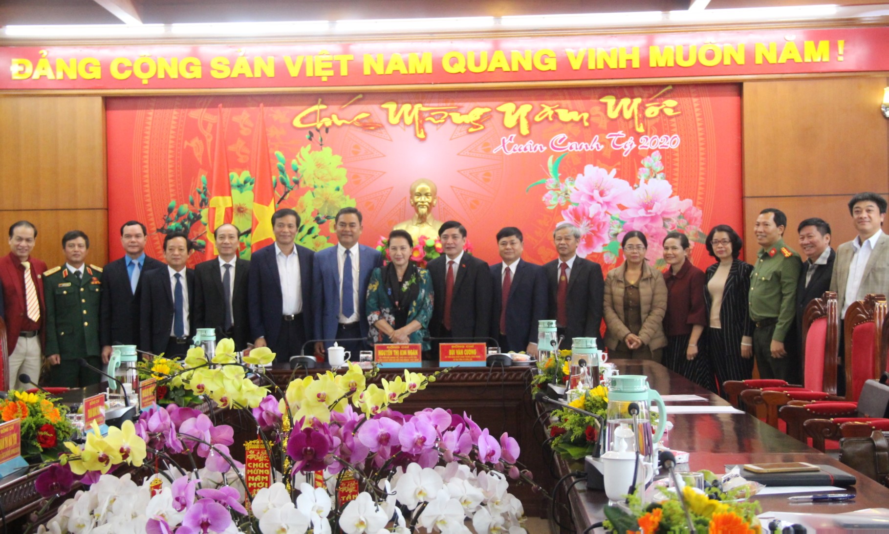 Chủ tịch Quốc hội Nguyễn Thị Kim Ngân làm việc với Ban Thường vụ Tỉnh ủy Đắk Lắk