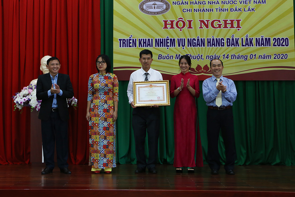 Ngân hàng Nhà nước Việt Nam chi nhánh Đắk Lắk triển khai nhiệm vụ năm 2020