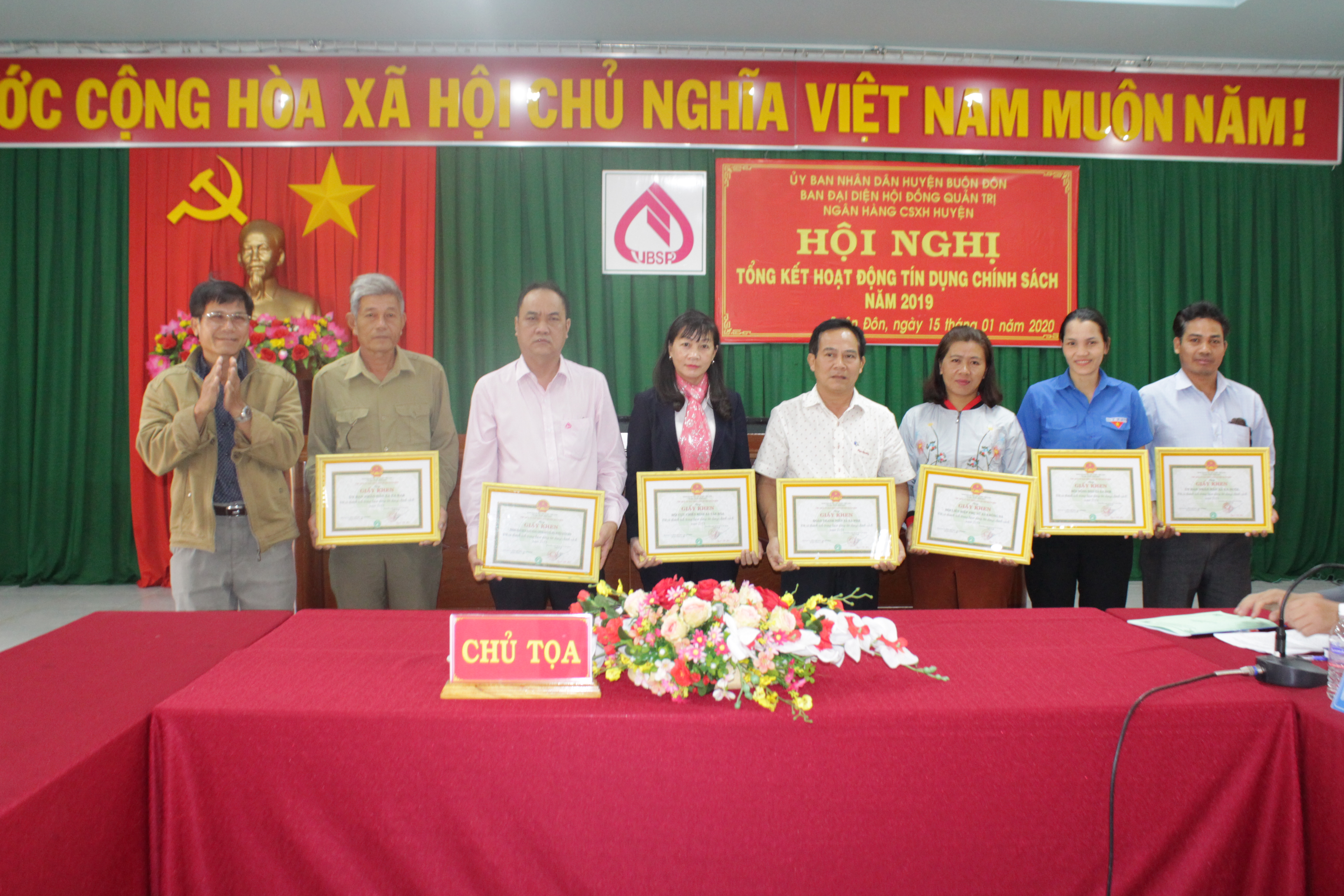 Buôn Đôn tổng kết hoạt động tín dụng chính sách năm 2019