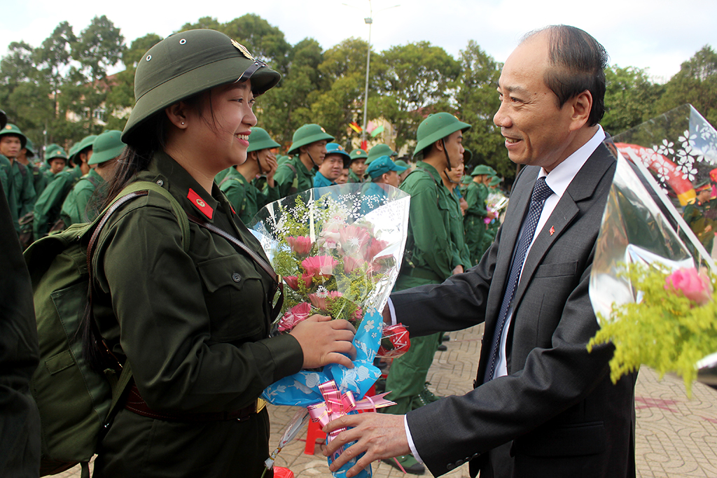 2.691 công dân ưu tú lên đường nhập ngũ năm 2020
