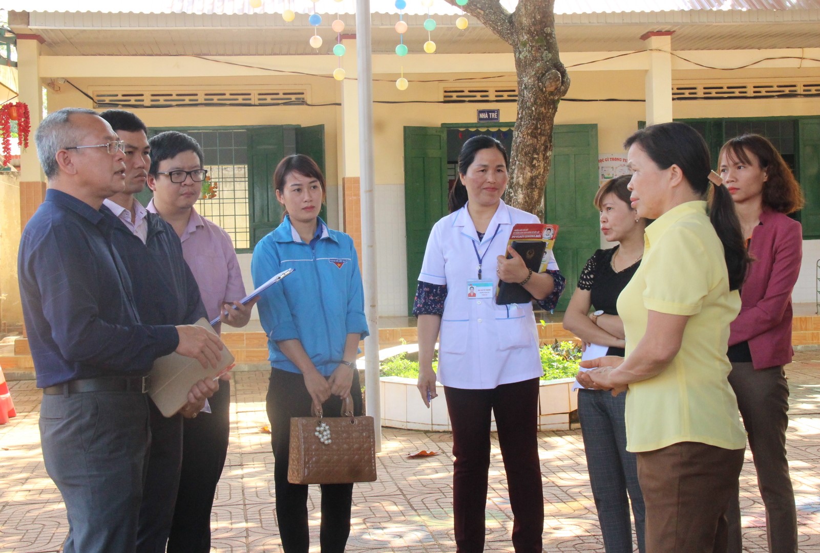 Kiểm tra công tác phòng chống dịch bệnh Covid-19