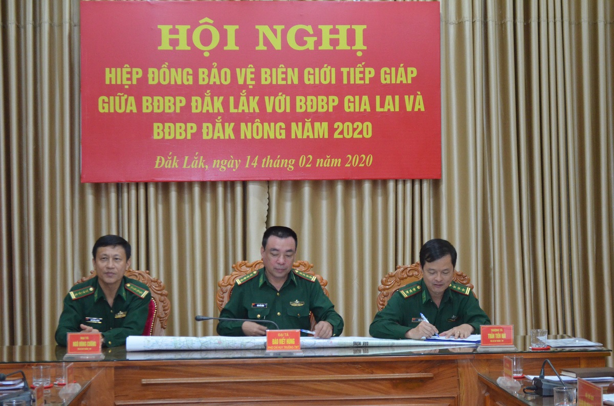 Hội nghị hiệp đồng bảo vệ biên giới tiếp giáp năm 2020