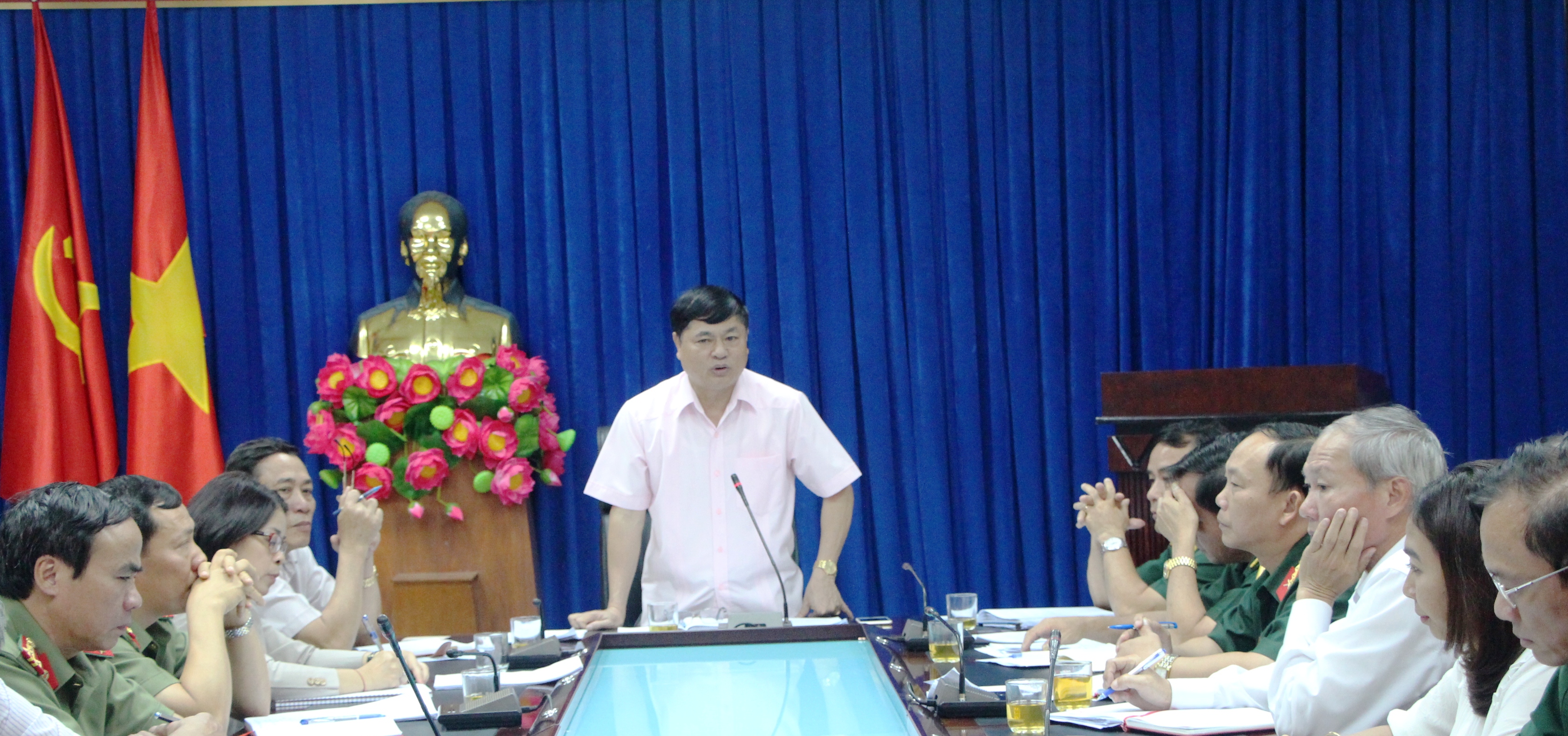 Họp Tiểu ban tuyên truyền, phục vụ và bảo vệ Đại hội đại biểu Đảng bộ tỉnh lần thứ XVII, nhiệm kỳ 2020 – 2025