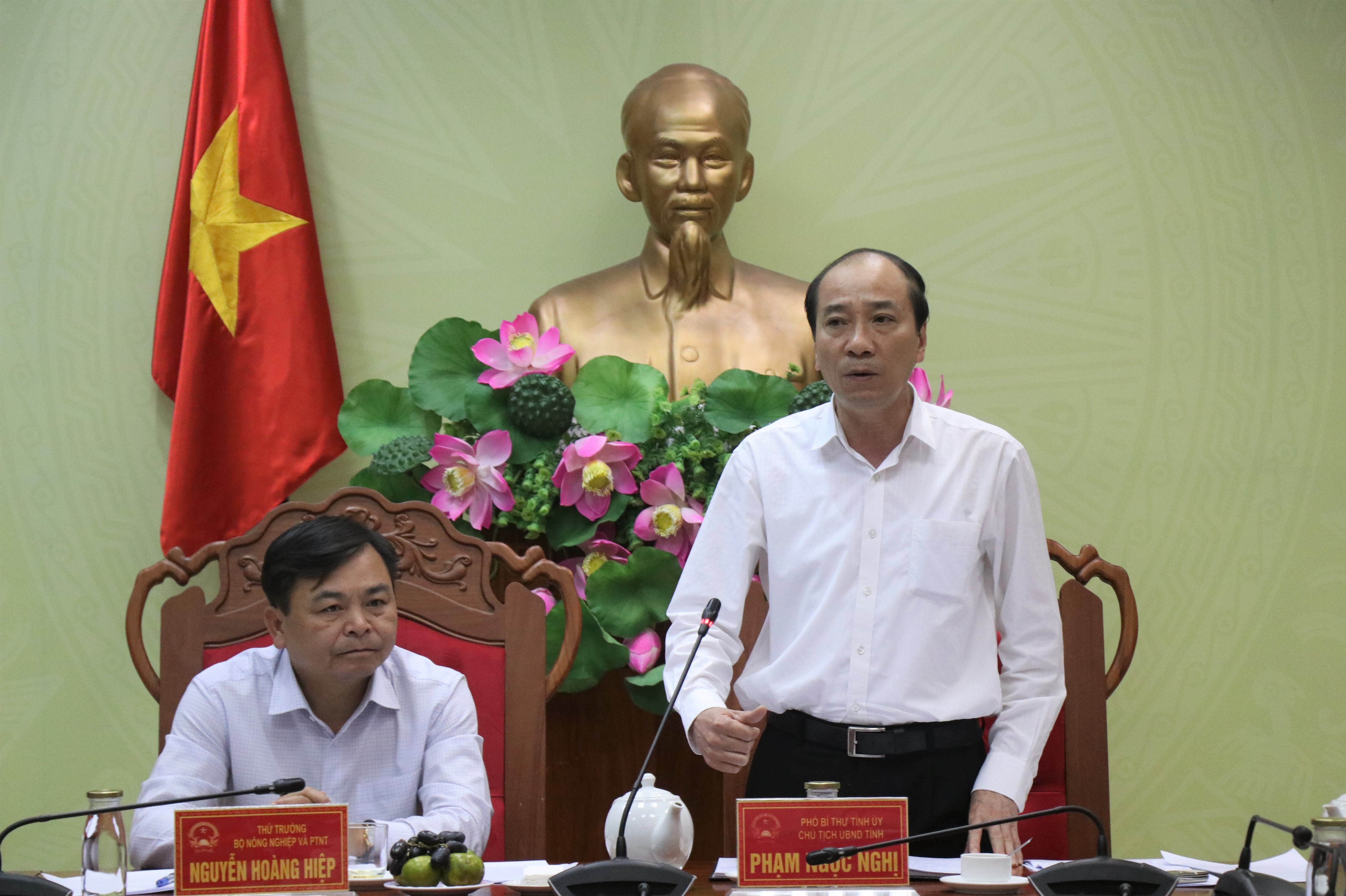Đoàn công tác của Bộ Nông nghiệp và Phát triển nông thôn làm việc với UBND tỉnh Đắk Lắk
