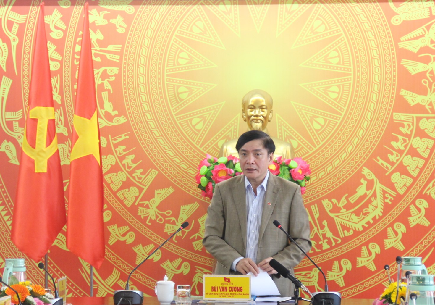 Hội nghị Ban Thường vụ Tỉnh ủy lần thứ 75