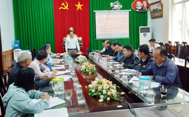 Huyện Krông Năng sơ kết chương trình sản xuất kết hợp bảo tồn nguồn tài nguyên và an sinh xã hội