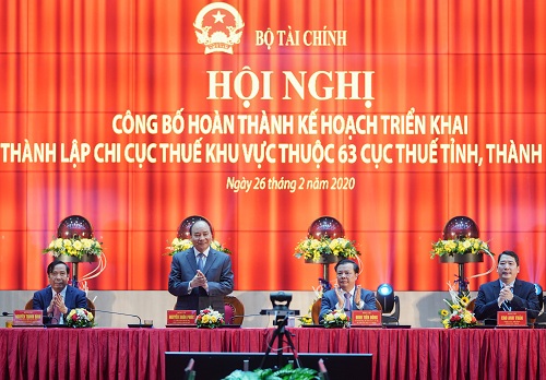 Ngành Thuế công bố hoàn thành kế hoạch thành lập 63 Cục thuế tỉnh, thành phố