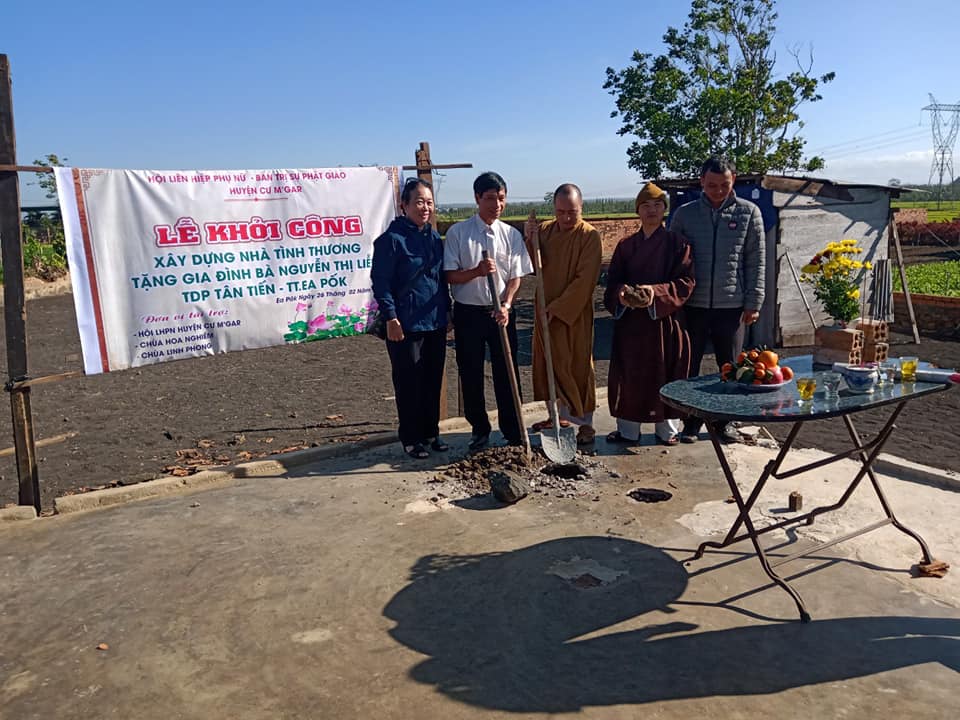 Khởi công xây dựng “Mái ấm tình thương” cho phụ nữ nghèo huyện Cư M’gar