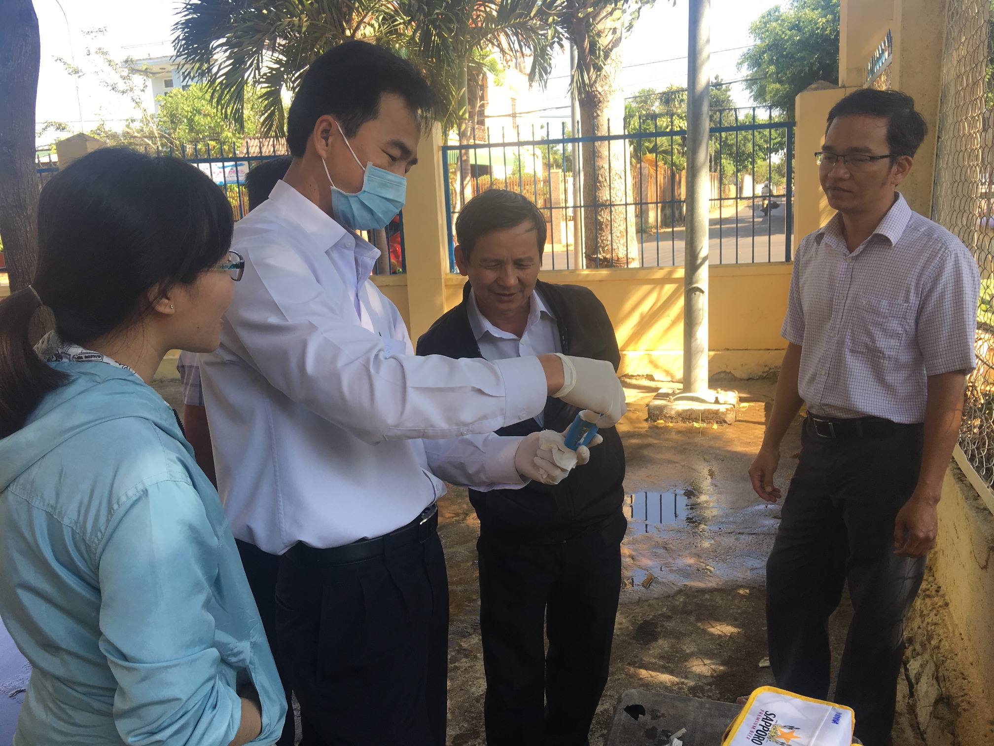 Kiểm tra, giám sát chất lượng nước sinh hoạt tại huyện Cư M’Gar