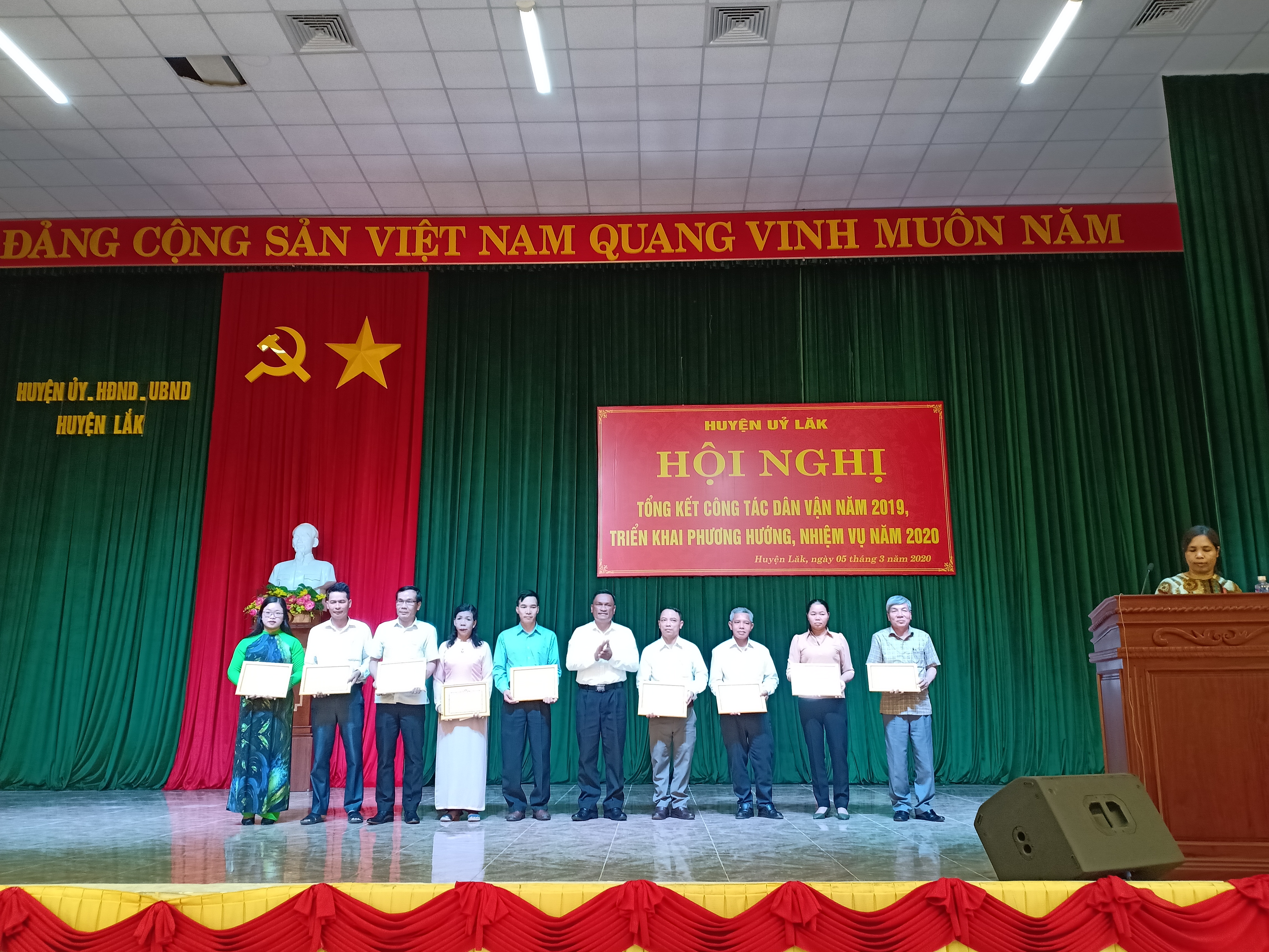 Huyện ủy Lắk tổng kết công tác Dân vận năm 2019