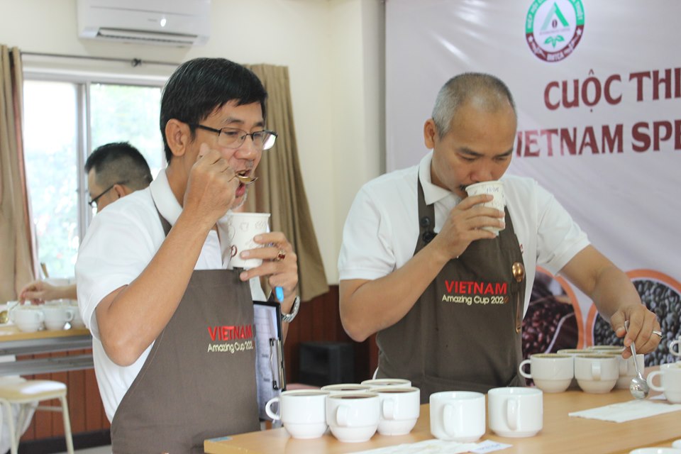 44 mẫu cà phê lọt vào Vòng chung kết Cuộc thi Cà phê đặc sản 2020