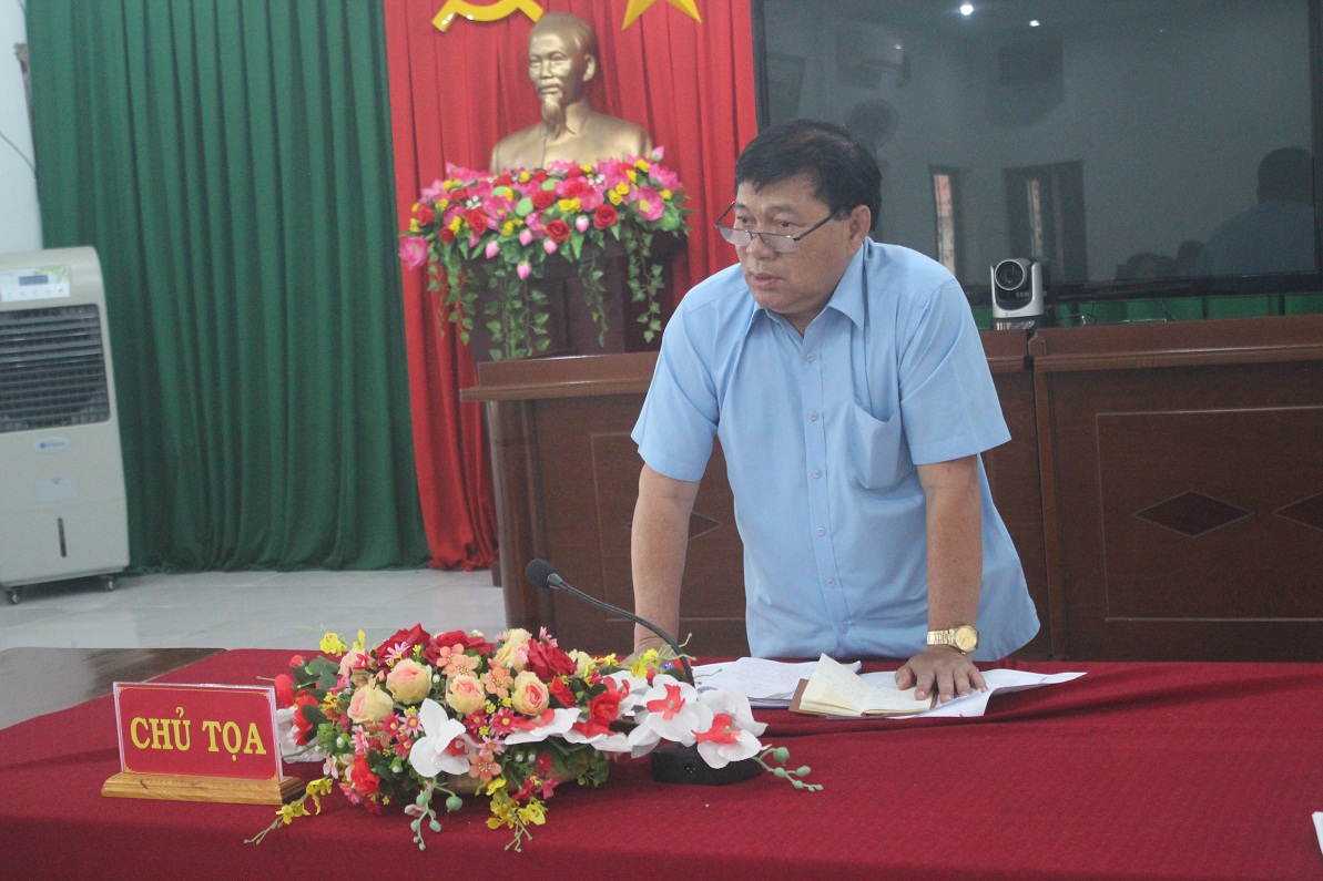 Huyện Buôn Đôn họp Ban Chỉ đạo phòng, chống dịch bệnh Covid-19