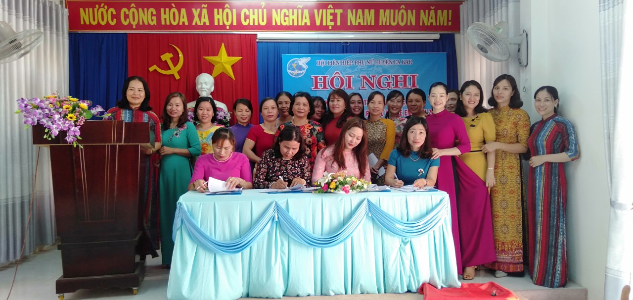 Hội Liên hiệp Phụ nữ huyện Ea Kar phát động đợt thi đua đặc biệt “90 hành động thiết thực vì phụ nữ và trẻ em” năm 2020
