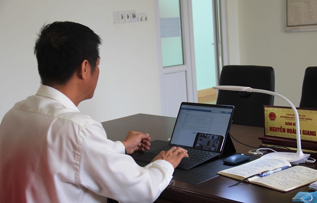 Sở Thông tin và Truyền thông triển khai thí điểm họp giao ban trực tuyến