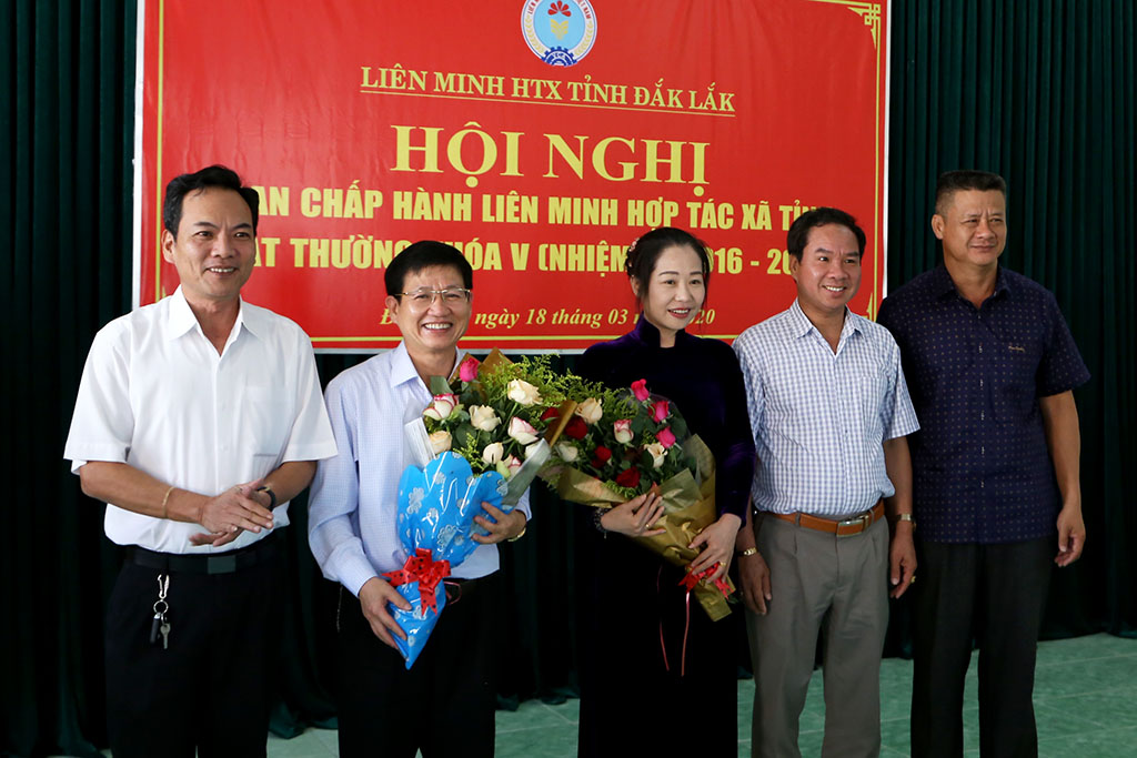 Hội nghị Ban chấp hành Liên minh HTX tỉnh Đắk Lắk khóa V