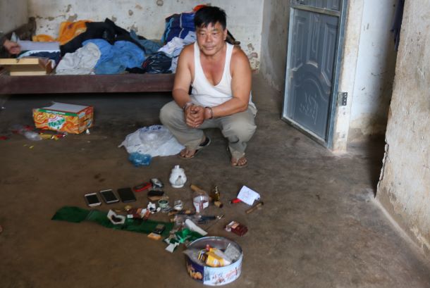 Triệt xoá 01 tụ điểm ma túy phức tạp