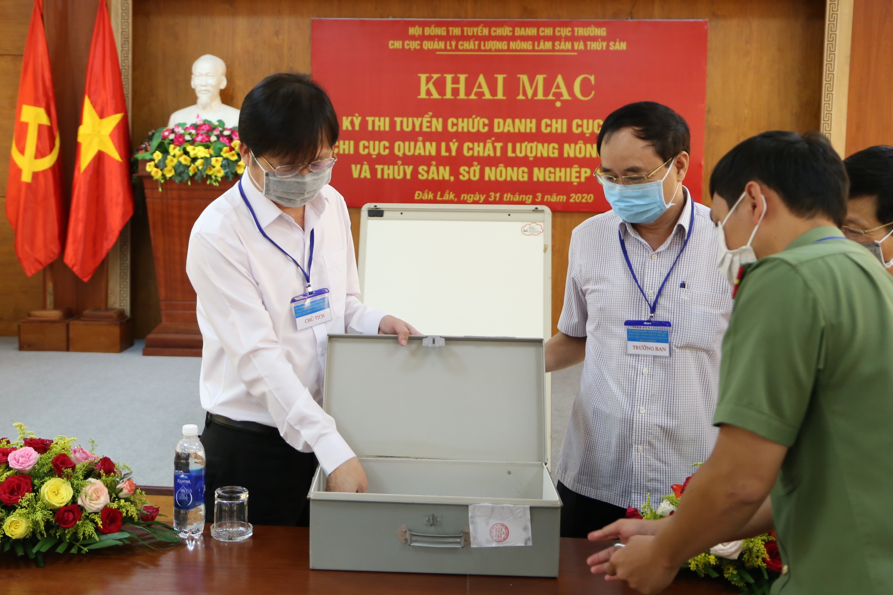 Khai mạc Kỳ thi tuyển chức danh Chi Cục trưởng Chi cục Quản lý chất lượng Nông lâm sản và Thủy sản