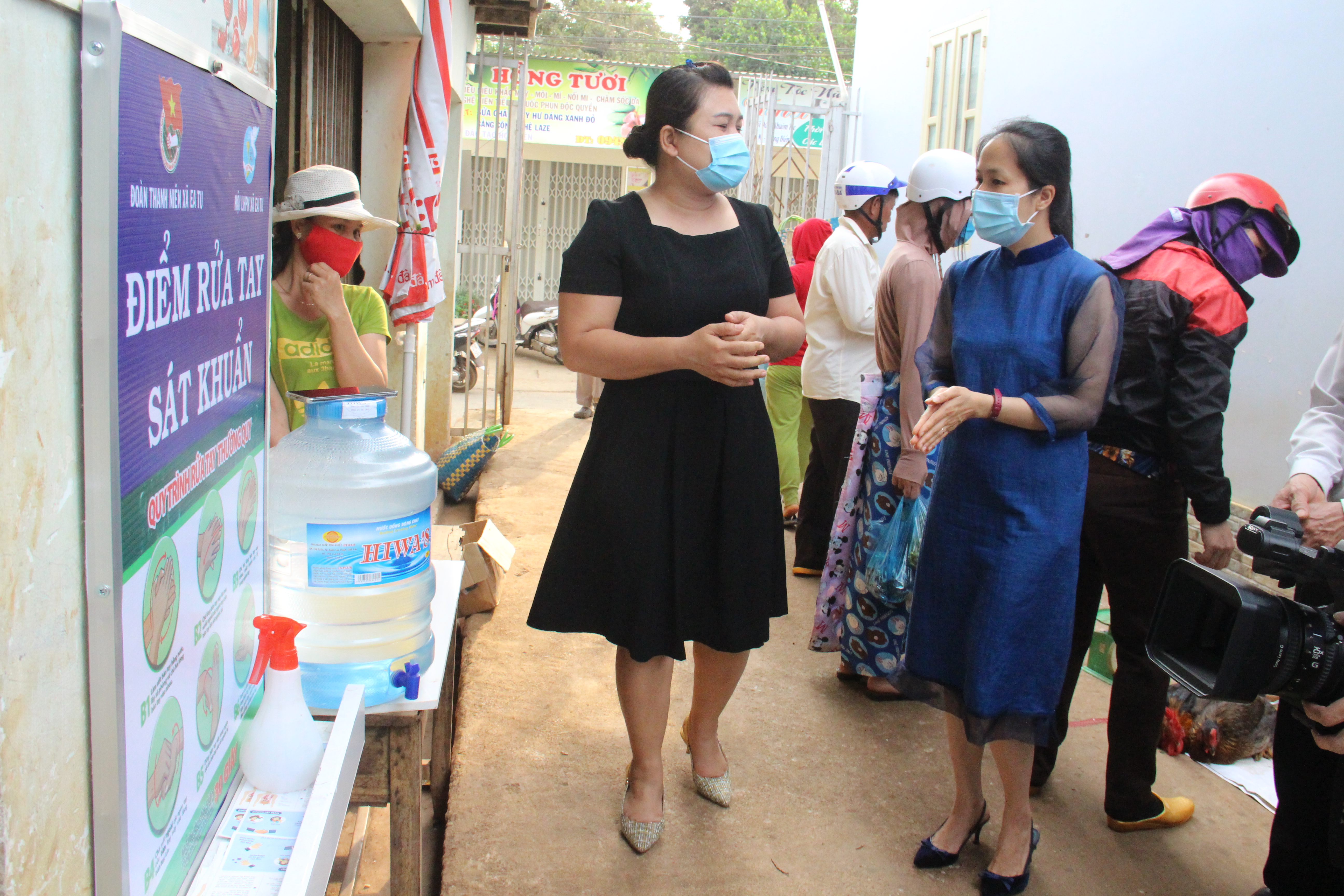 Tăng cường phòng, chống dịch Covid - 19 tại các chợ truyền thống trên địa bàn TP. Buôn Ma Thuột