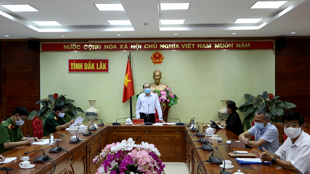 Ban Chỉ đạo phòng chống Covid-19 tỉnh tổ chức Hội nghị trực tuyến với các địa phương