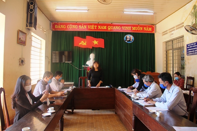 Xã Ea H’Leo tiếp tục kiểm soát di biến và thống kê đối tượng thuộc diện nhận hỗ trợ