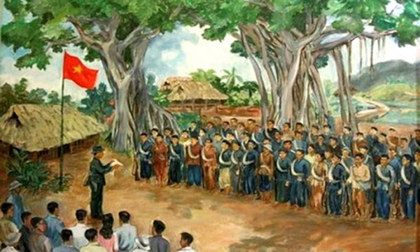 Thi sáng tác trực tuyến tranh cổ động tuyên truyền về Cách mạng Tháng Tám