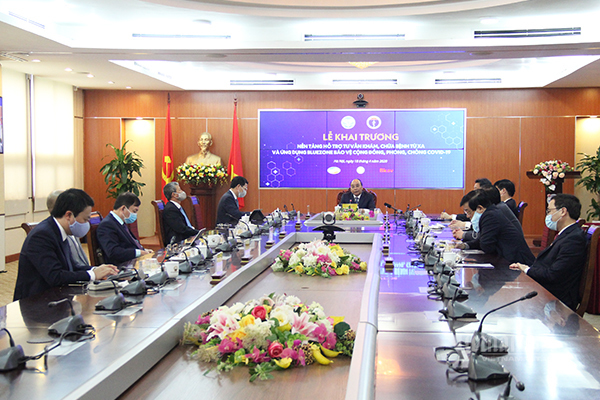 Remote medical examination and treatment platform and Bluezone app in support of community protection launched