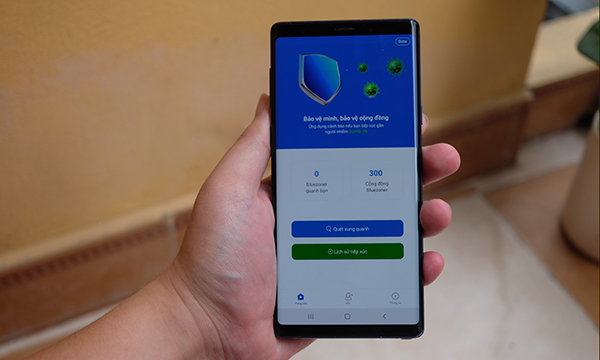 Bluezone - ứng dụng giúp cảnh báo tiếp xúc gần người nhiễm Covid-19