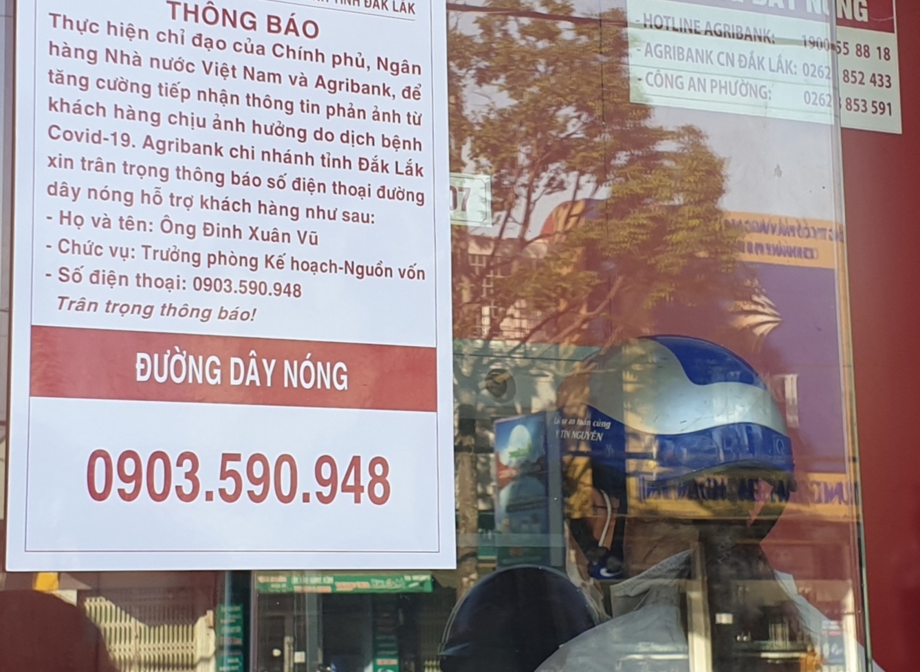 Agribank tỉnh Đắk Lắk thiết lập đường dây nóng hỗ trợ khách hàng